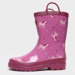 Regatta Kids' Minnow Wellington Boots Unicorn