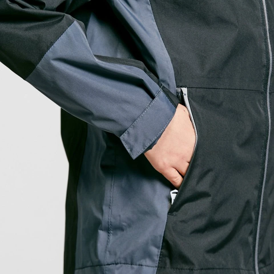 Regatta Childs Calderdale II Jacket Black/Seal Grey - Image 4