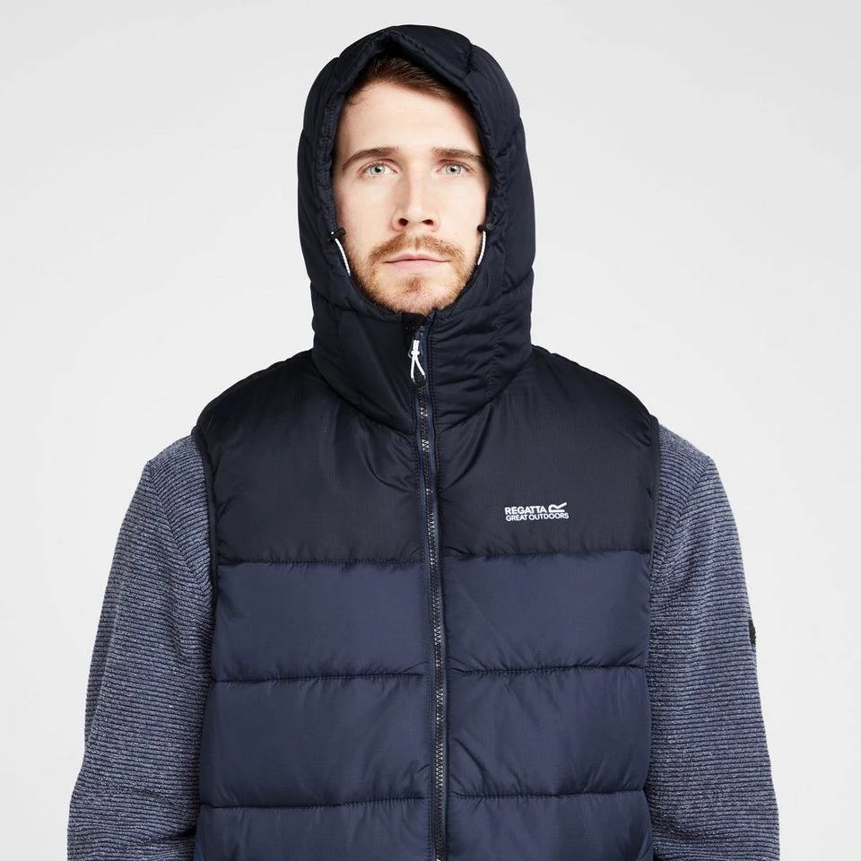 Regatta Men’s Nevado Heavyweight Gilet In Black Dark Grey - Image 4
