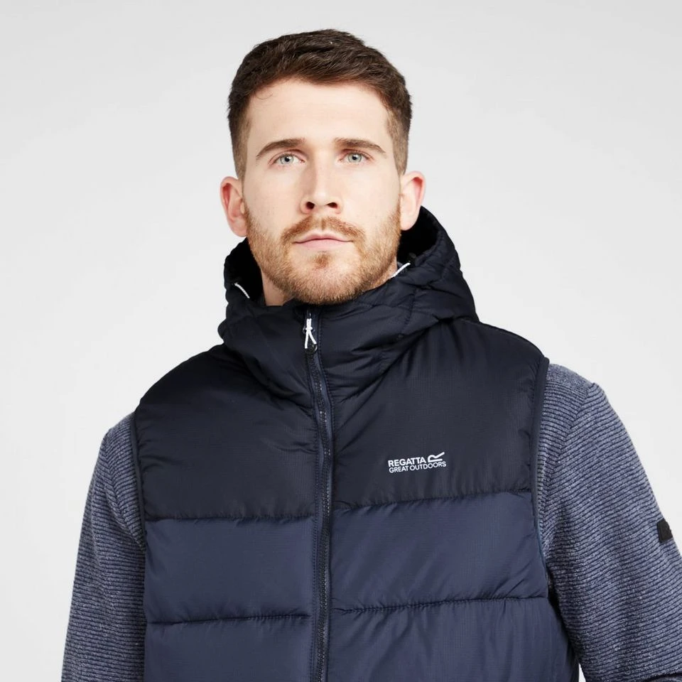 Regatta Men’s Nevado Heavyweight Gilet In Black Dark Grey - Image 6
