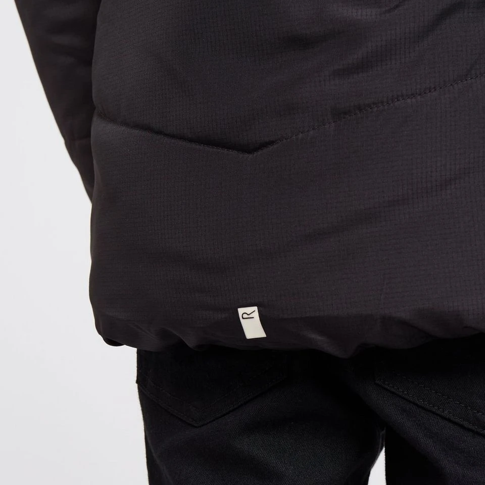 Regatta Kids' Lofthouse VI Insulated Jacket Ash Dark Grey Black - Image 6