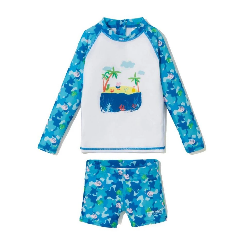 Regatta Kids’ Peppa Pig Rash Suit - Image 5