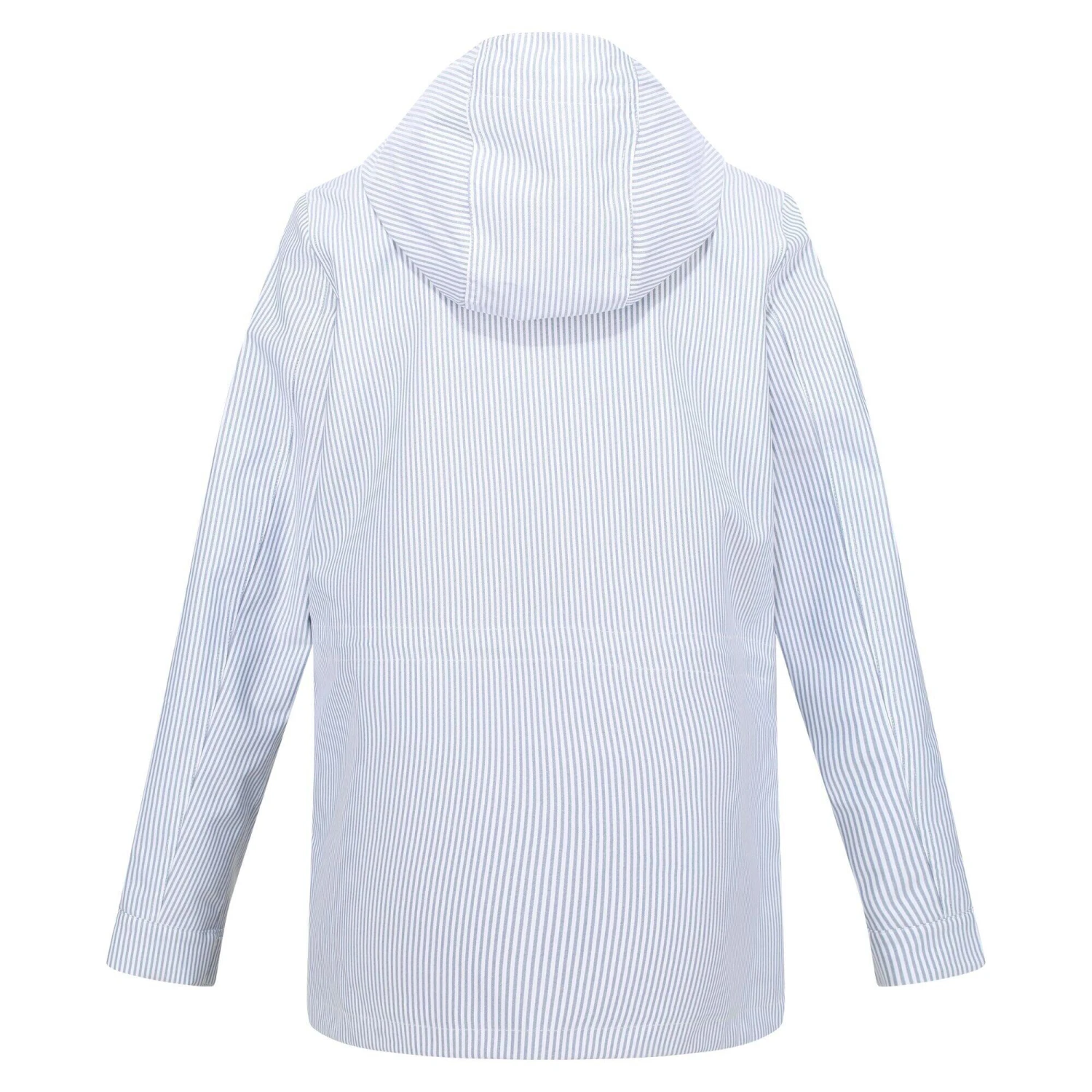 Regatta Womens/Ladies Nahla Stripe Waterproof Jacket (Tickin) - Image 2