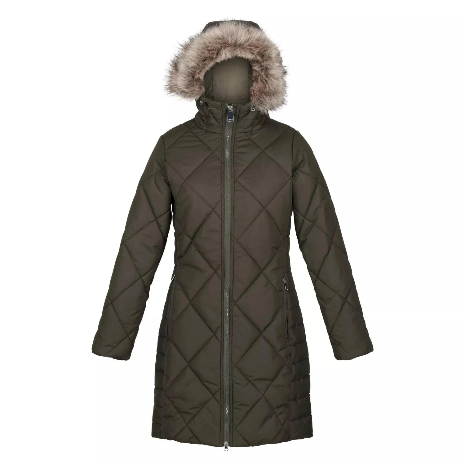 Regatta Womens/Ladies Fritha II Insulated Parka (Cabernet) - Image 12
