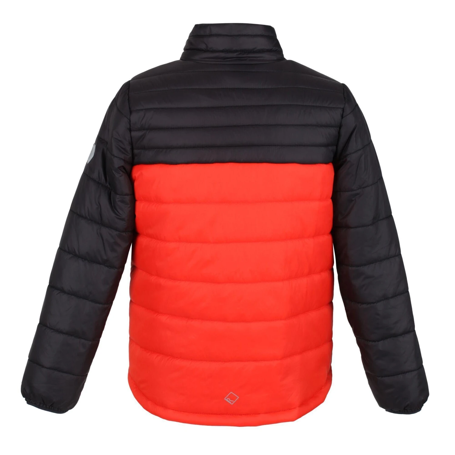 Regatta Childrens/Kids Freezeway III Insulated Padded Jacket (Cajun Orange/Black) - Image 2