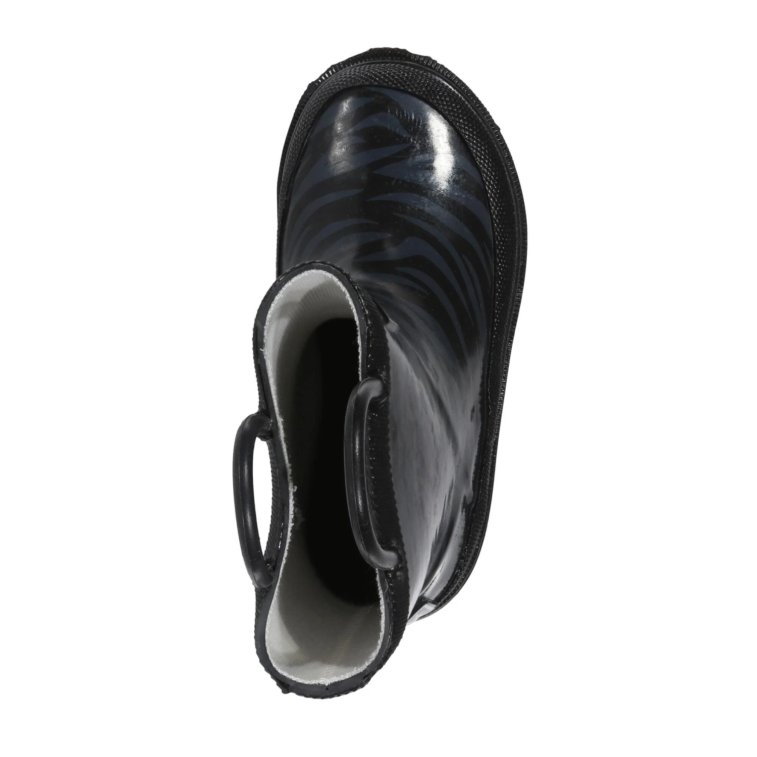 Regatta Childrens/Kids Minnow Printed Wellington Boots (Black) - Image 4