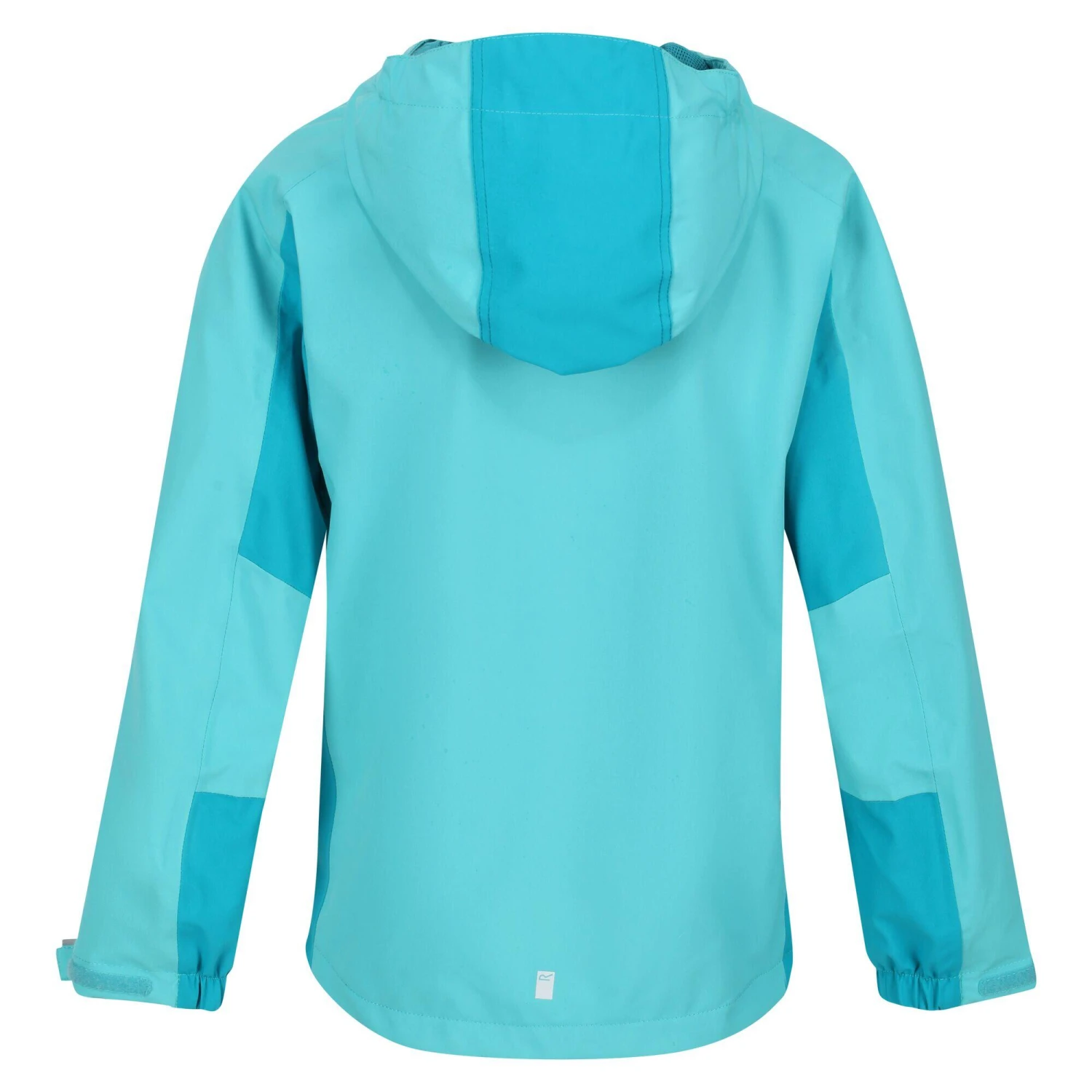 Regatta Childrens/Kids Highton III Waterproof Jacket (Black/India Grey) - Image 20