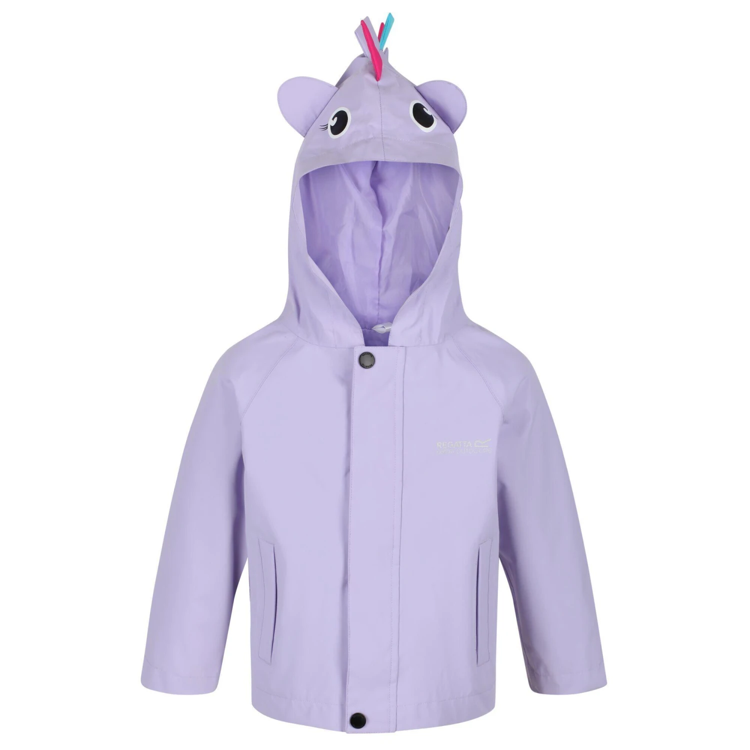 Regatta Childrens/Kids Unicorn Waterproof Jacket (Lilac)