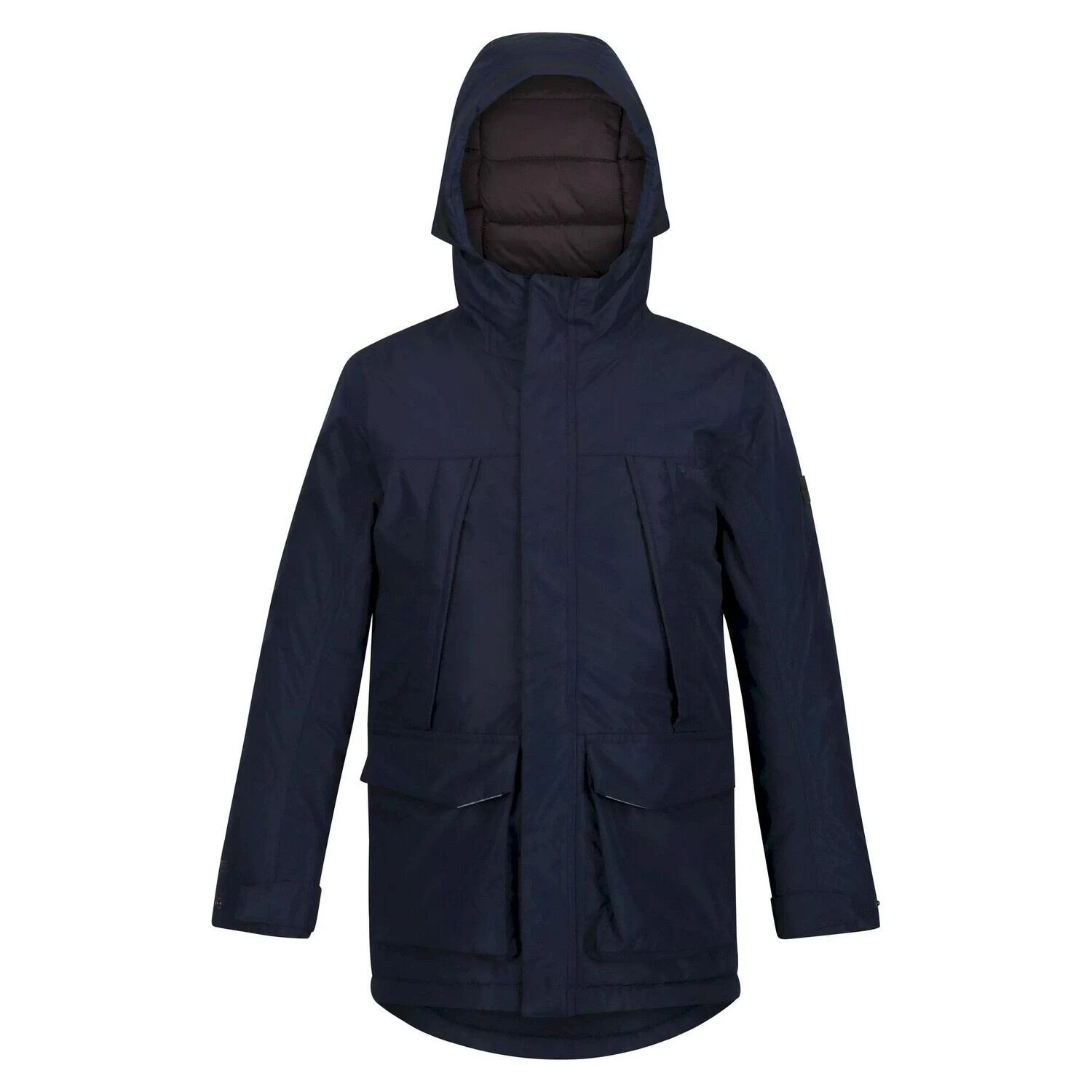 Regatta Childrens/Kids Paddrick Waterproof Parka (Black) - Image 6