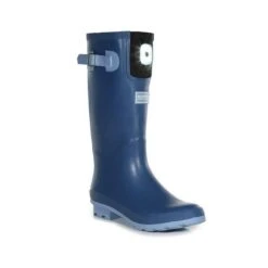 Regatta Womens/Ladies Fairweather Shine LED Wellington Boots (Slate Blue)
