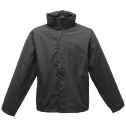 Regatta Mens Pace II Lightweight Waterproof Jacket (Black)