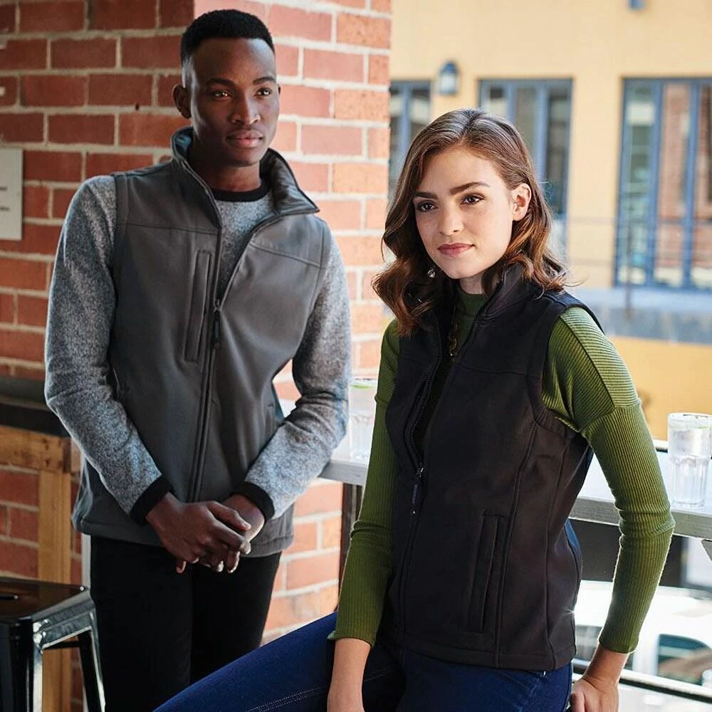 Regatta Mens Flux Softshell Bodywarmer / Sleeveless Jacket (Water Repellent & Wind - Image 2