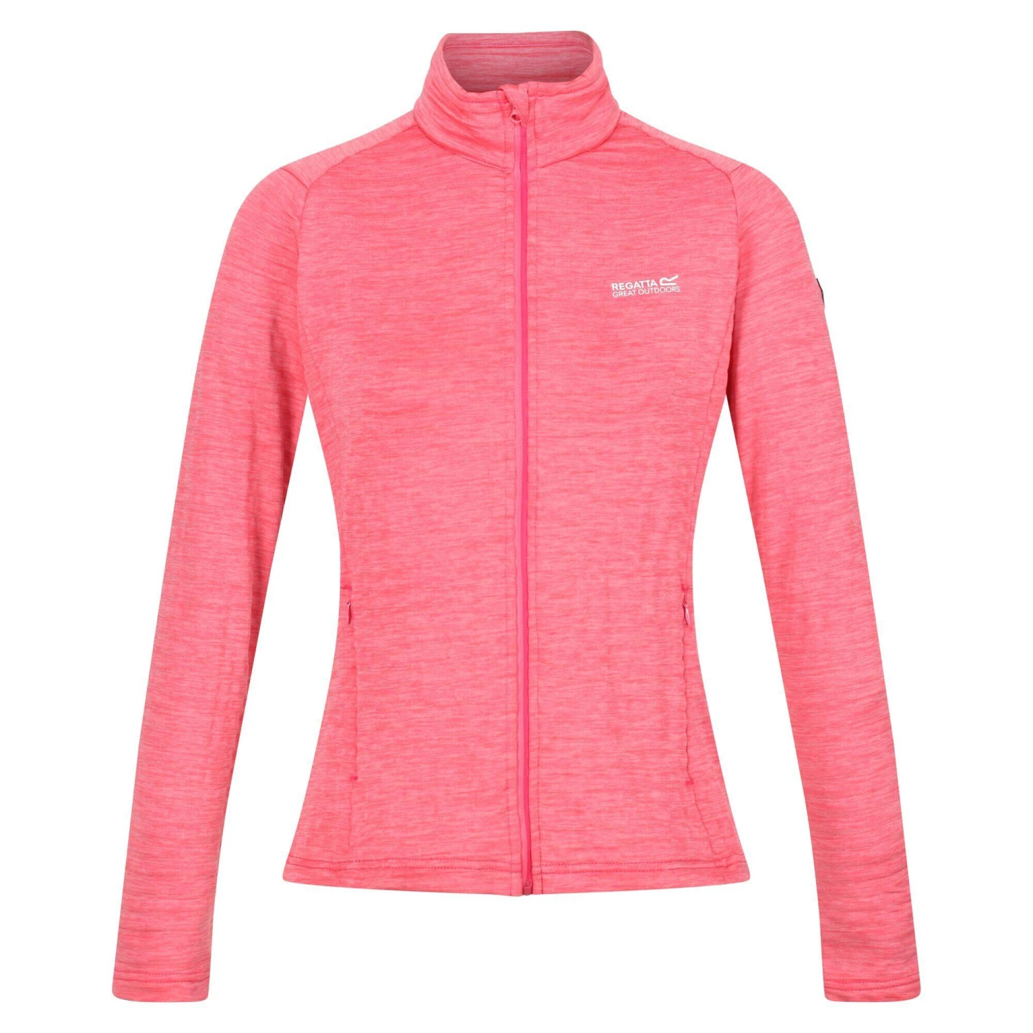 Regatta Womens/Ladies Highton Lite Full Zip Soft Shell Jacket (Papaya) - Image 5
