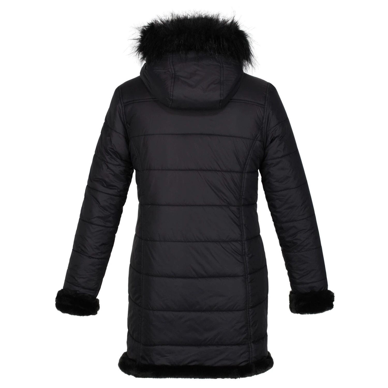 Regatta Womens/Ladies Charlize Insulated Parka (Black) - Image 3