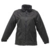Regatta Great Outdoors Mens Waterproof Zip Up Jacket (Black)
