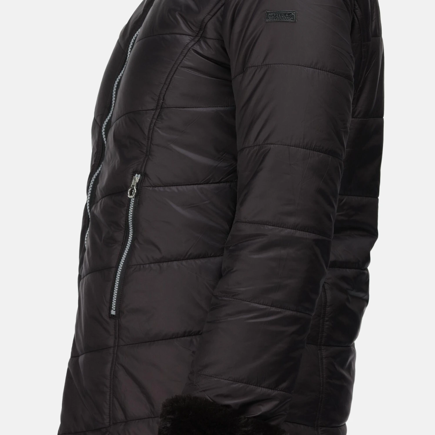 Regatta Womens/Ladies Charlize Insulated Parka (Black) - Image 2