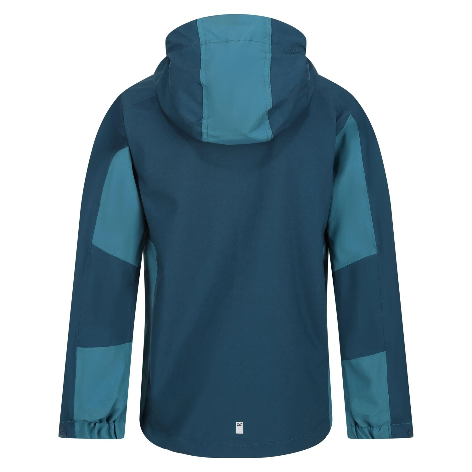 Regatta Childrens/Kids Highton III Waterproof Jacket (Black/India Grey) - Image 14