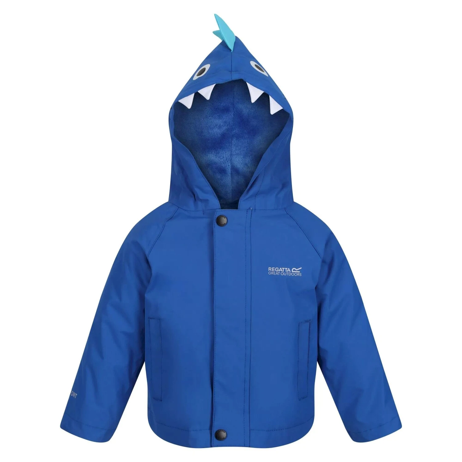Regatta Childrens/Kids Shark Waterproof Jacket (Nautical Blue)