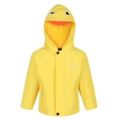 Regatta Childrens/Kids Duck Waterproof Jacket (Yellow)