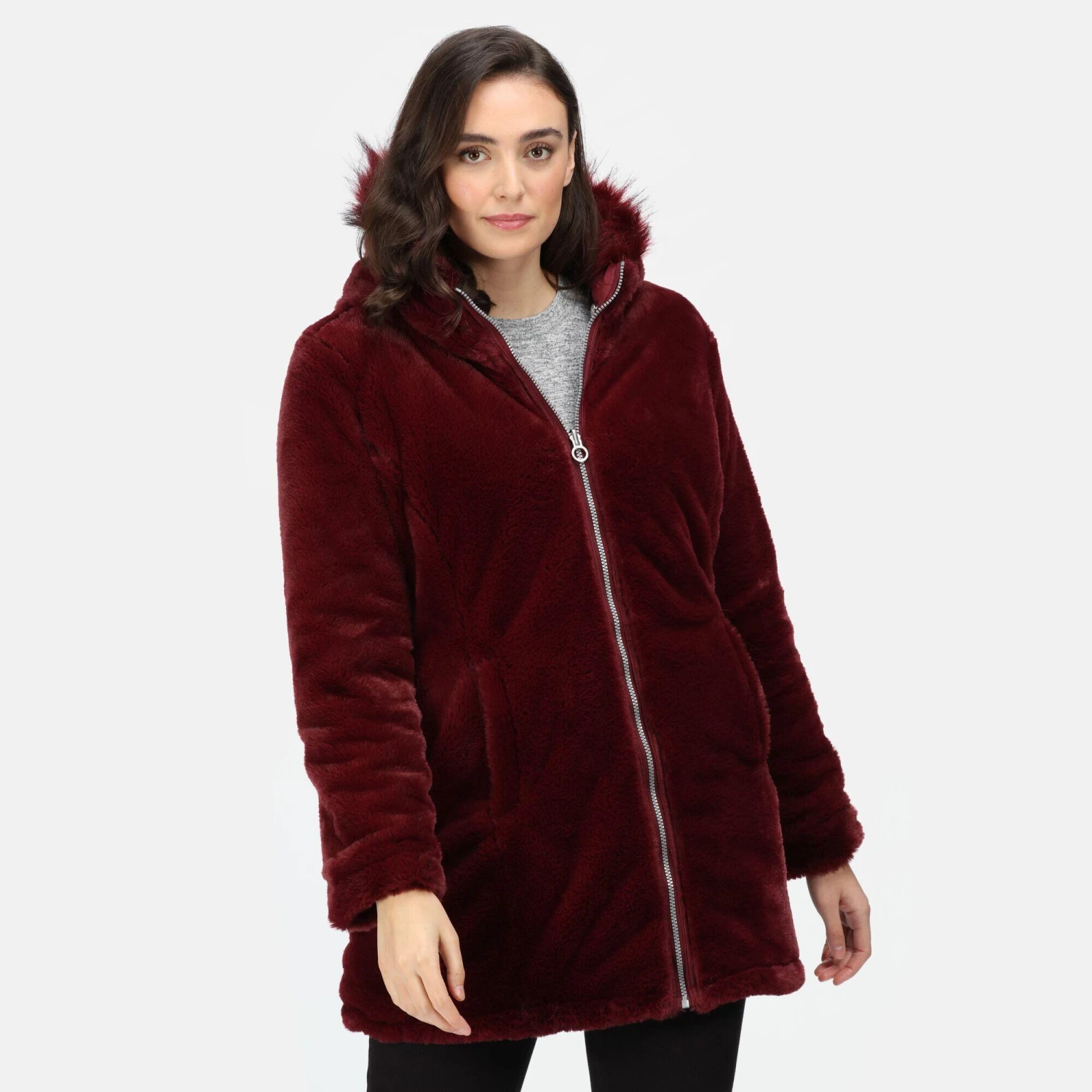 Regatta Womens/Ladies Charlize Insulated Parka (Black) - Image 8