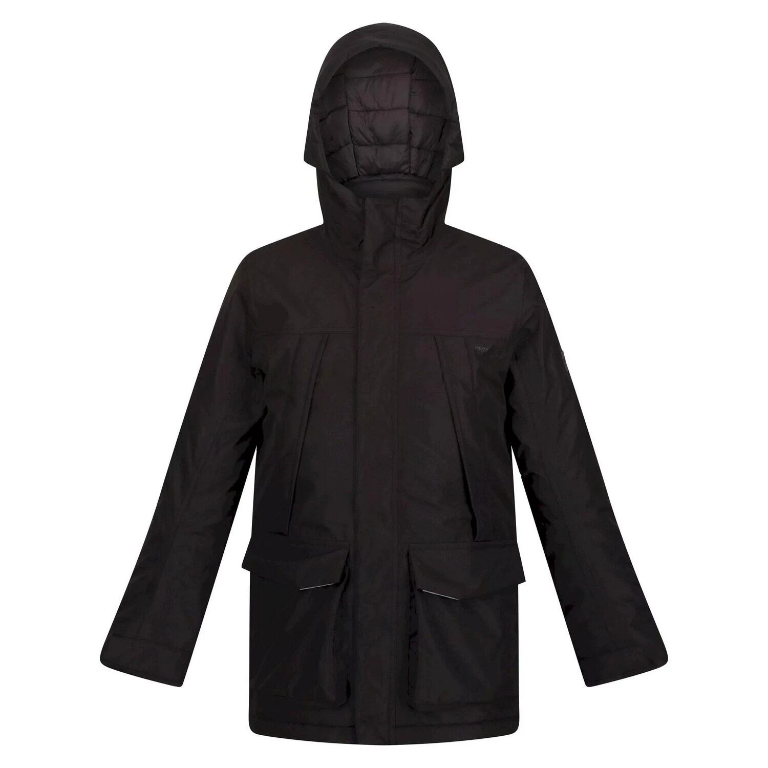 Regatta Childrens/Kids Paddrick Waterproof Parka (Black)