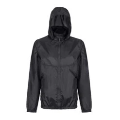 Regatta Mens Asset Shell Lightweight Jacket (Black)