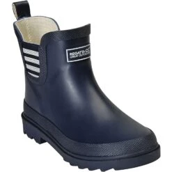 Regatta Childrens/Kids Harper Wellington Boots (Navy/White)