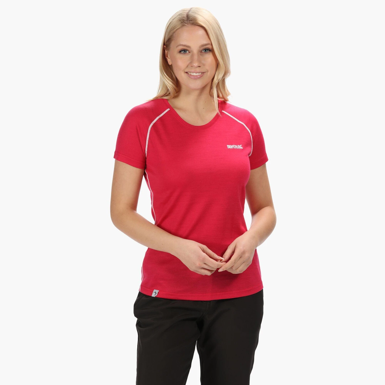 Regatta Womens/Ladies Tornell Wicking Active T Shirt (Duchess Pink) - Image 3