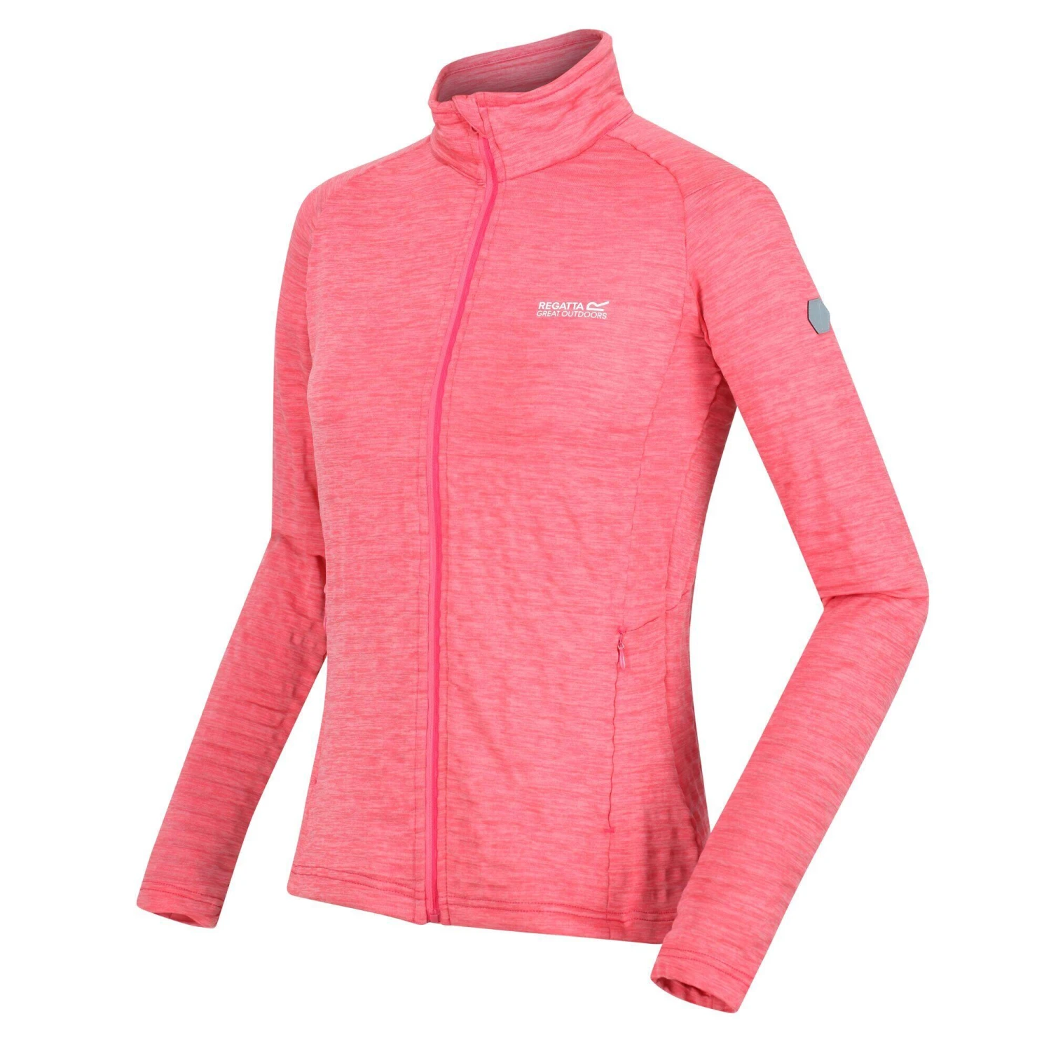 Regatta Womens/Ladies Highton Lite Full Zip Soft Shell Jacket (Papaya) - Image 7
