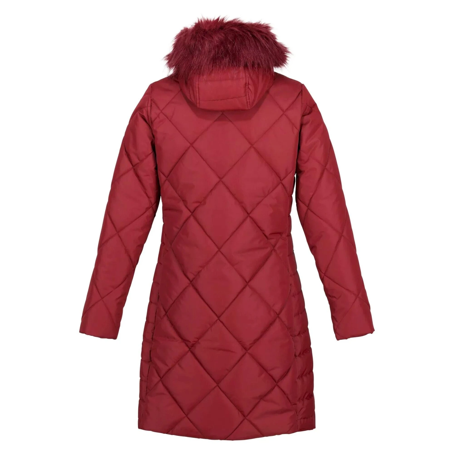 Regatta Womens/Ladies Fritha II Insulated Parka (Cabernet) - Image 2